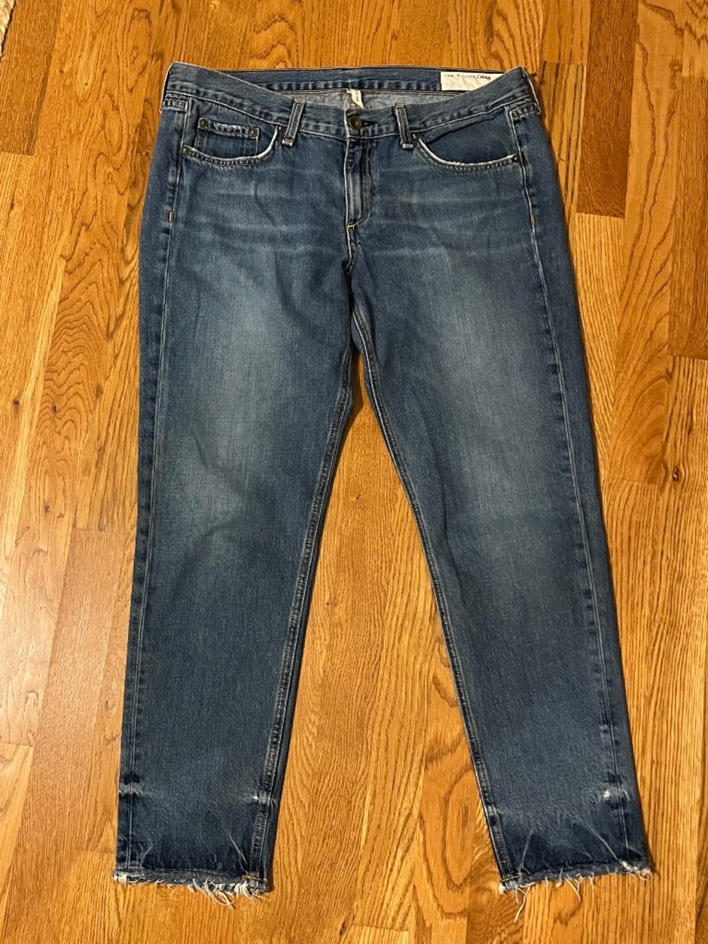 rag & bone women’s boyfriend jeans, sz 28